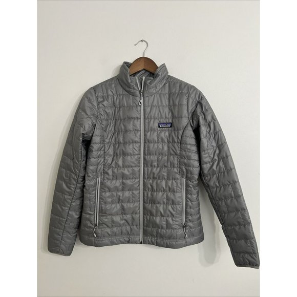 Patagonia Nano Puff Jacket Gray Women's Small - Picture 1 of 6